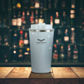 Copo Térmico com Tampa 500 ml - Branco