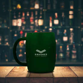 Caneca Barril 420 ml - Verde Musgo