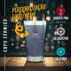 Copo Térmico com Abridor de Garrafa 473 ml - Marinho