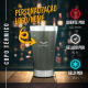 Copo Térmico com Abridor de Garrafa 473 ml - Preto